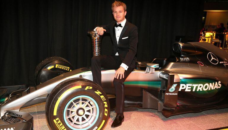 El campeón del mundo de Fórmula 1 Nico Rosberg.