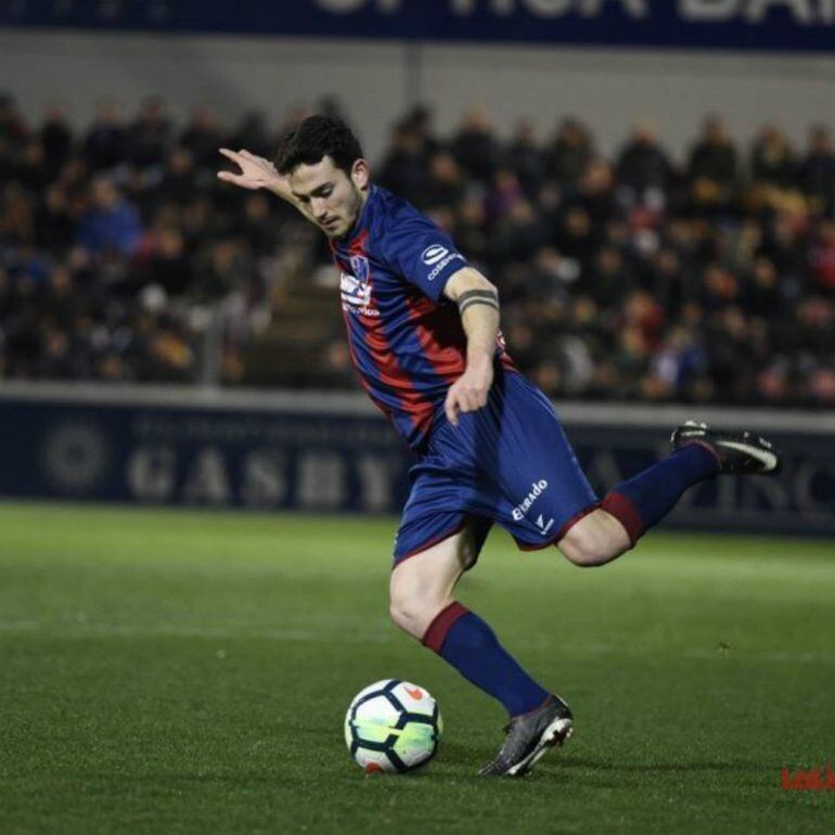 Rulo Prieto jugó 11 partidos el año pasado en Segunda con el Huesca.