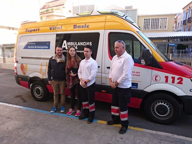 El 30 de diciembre de 2015 se presentó la ambulancia municipal