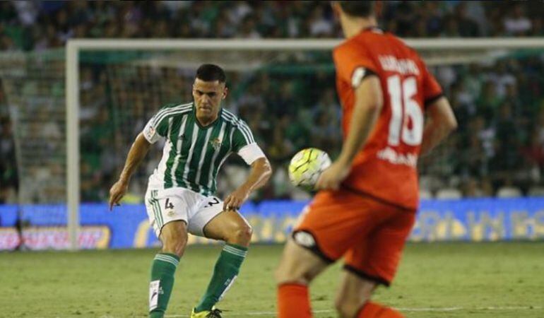 Imagen de archivo de Bruno en el partido ante el Deportivo de La Coruña disputado en el Benito Villamarín