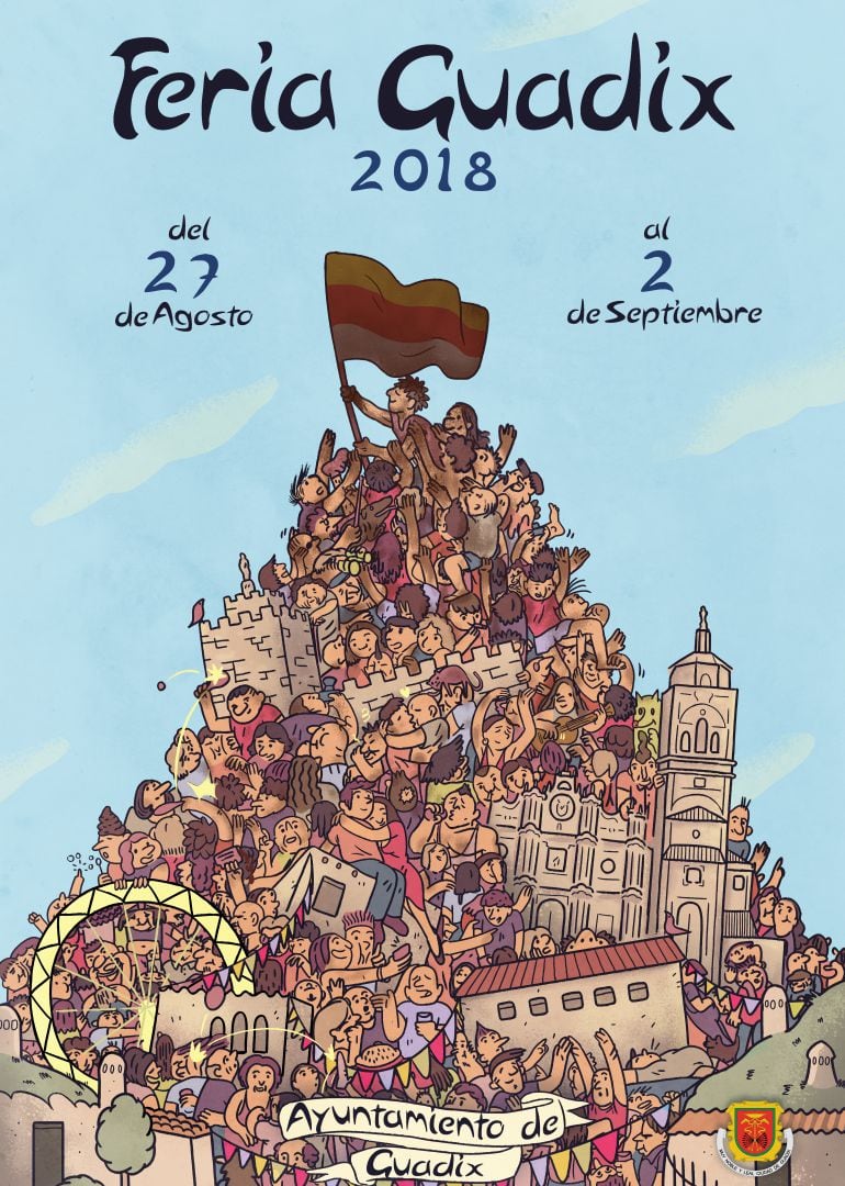 Cartel de la feria de Guadix 2018