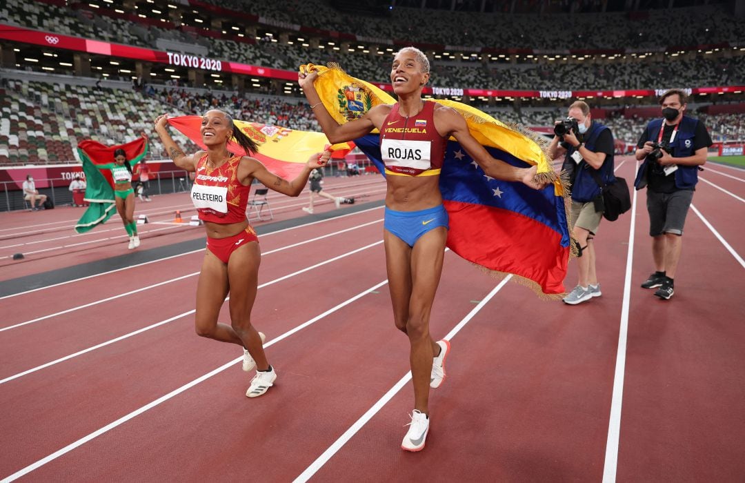 Ana Peleteiro y Yulimar Rojas