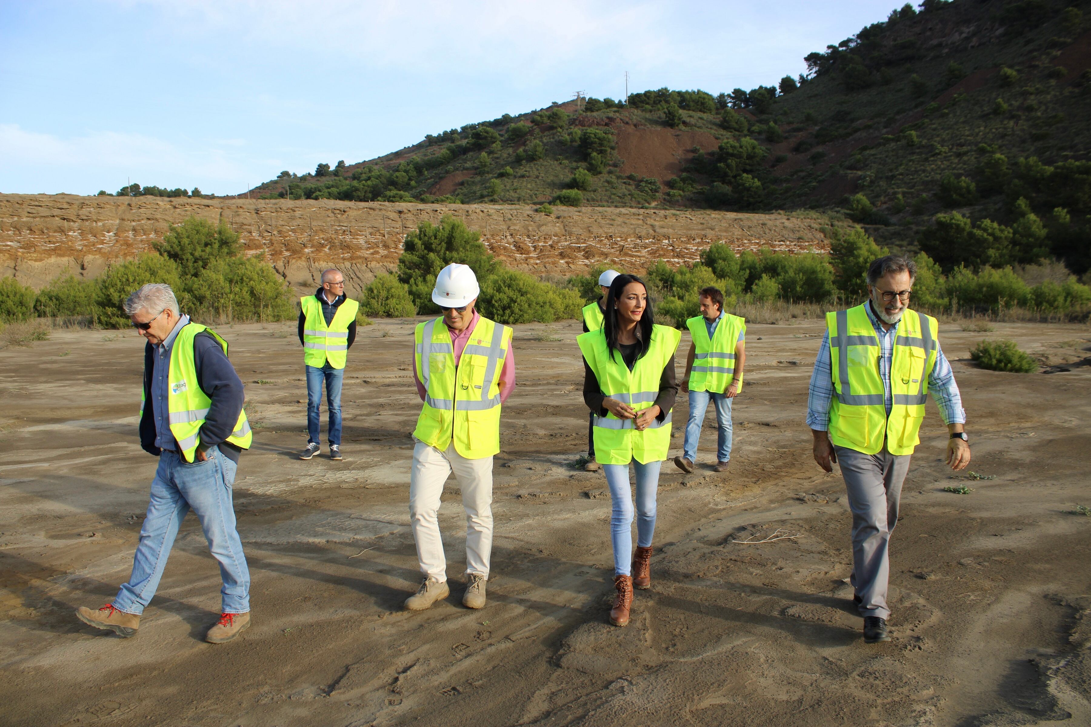 Comienzan las obras para dotar de seguridad a la instalación de residuos mineros abandonada ‘El Lirio’ en Cartagena