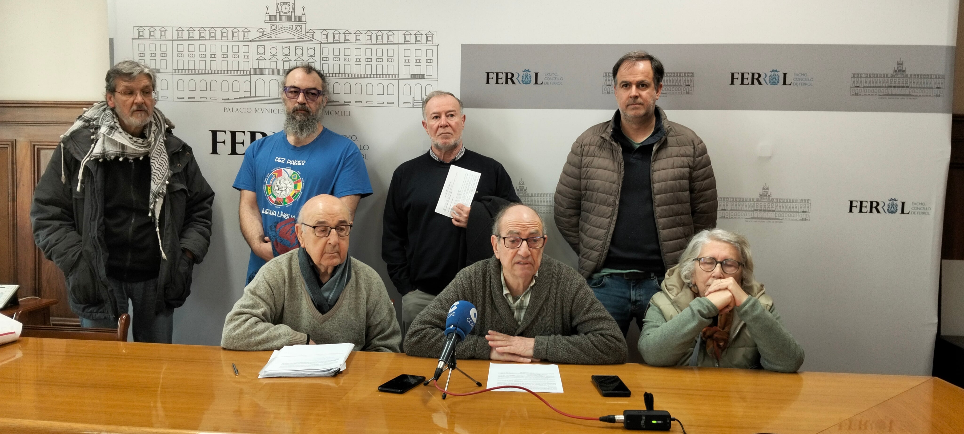 Imagen de la comparecencia (foto: BNG)