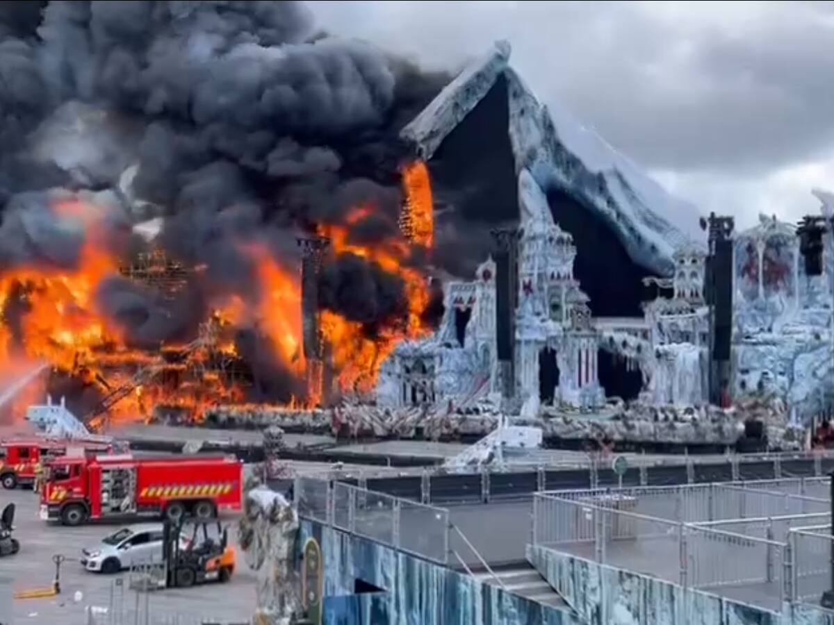 El escenario principal de Tomorrowland sufre un grave incendio a dos días del inicio del festival