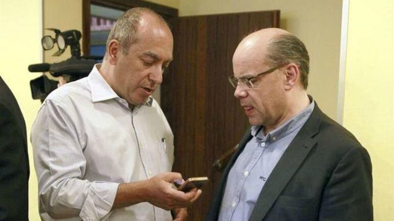 Julio Cruz y José Miguel Barragán