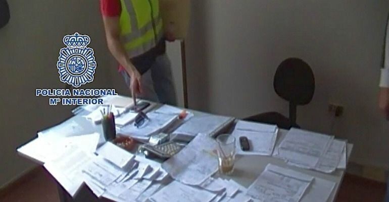 La policía nacional ha asestado este nuevo golpe contra la estaba inmobiliaria