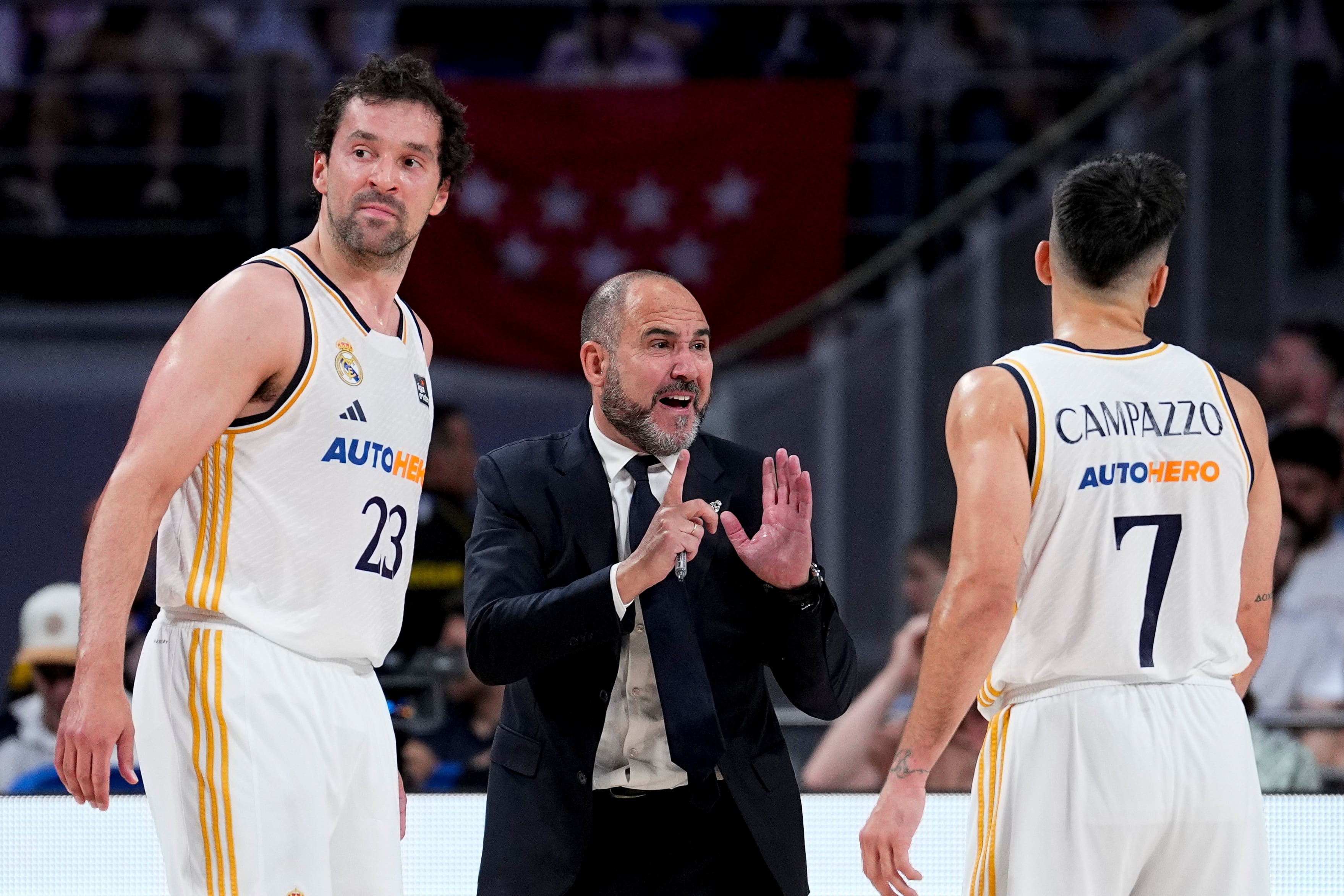 Real Madrid vs FC Barcelona. Segundo partido de semifinales del playoff de la Liga Endesa