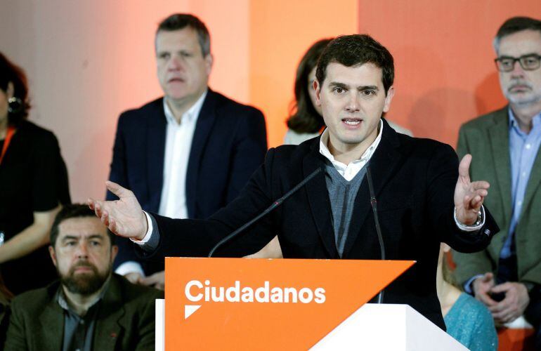 El presidente de Ciudadanos, Albert Rivera.