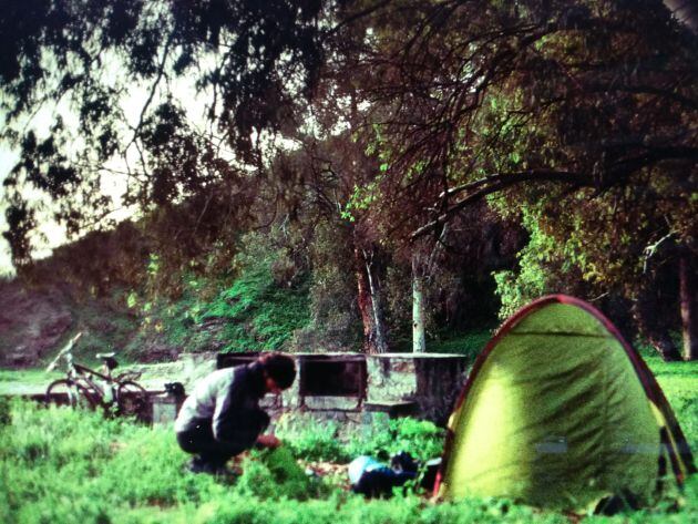 José Juan Luque durante un viaje en solitario por la provincia de Granada. Febrero 2020
