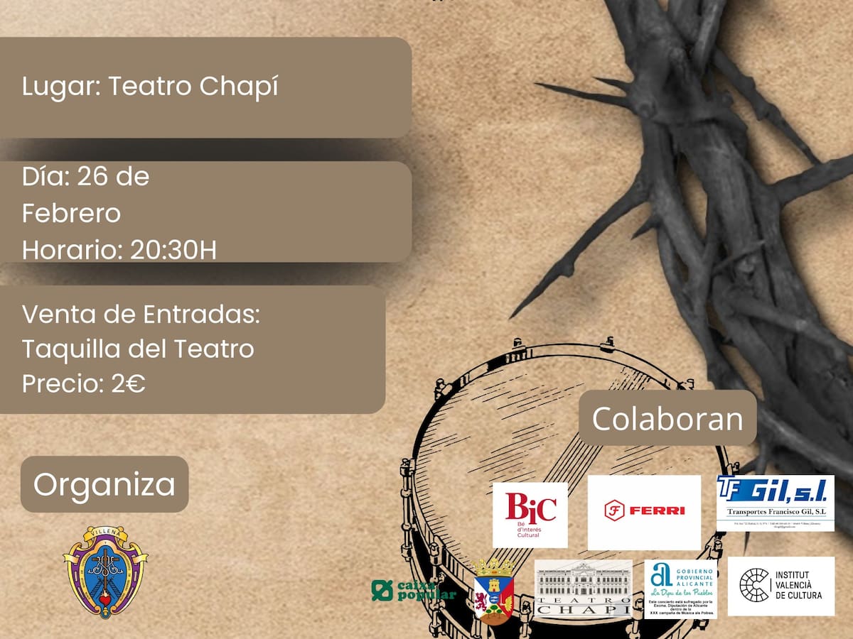 la Sociedad Instructiva Musical Romanense ofrecerá el 5º concierto de Semana Santa en el Teatro Chapí