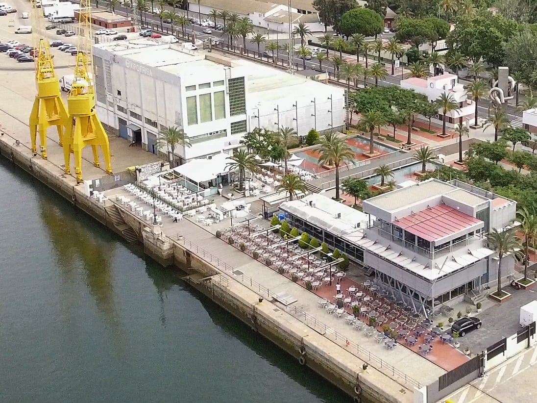 Muelle de Levante. Puerto de Huelva