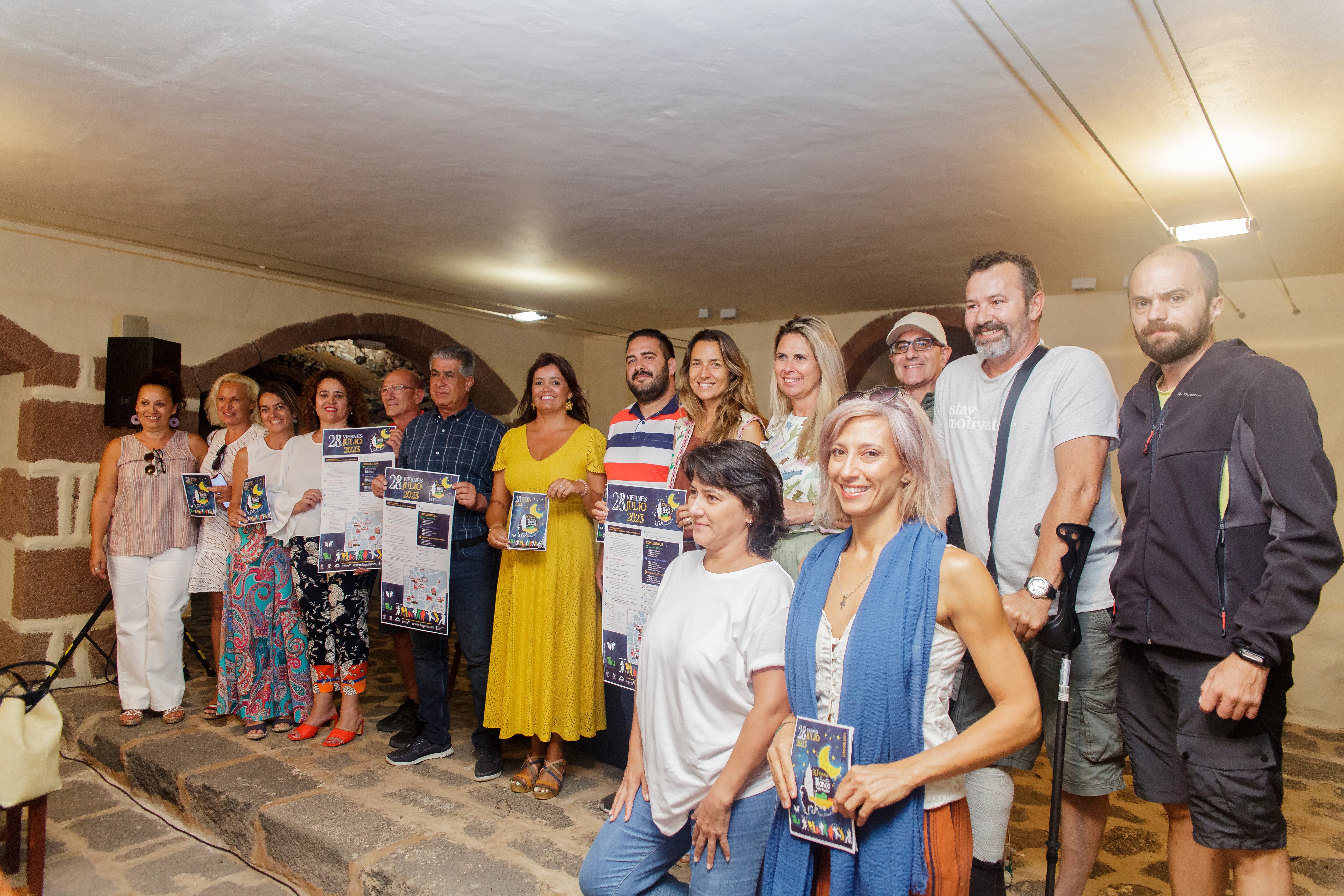 Presentación de &quot;La Noche Blanca&quot; de Teguise 2023.