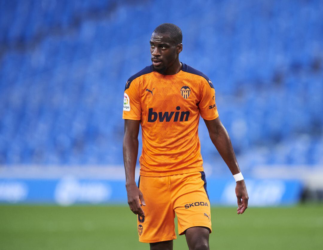 Geoffrey Kondogbia en un partido frente al Betis. 