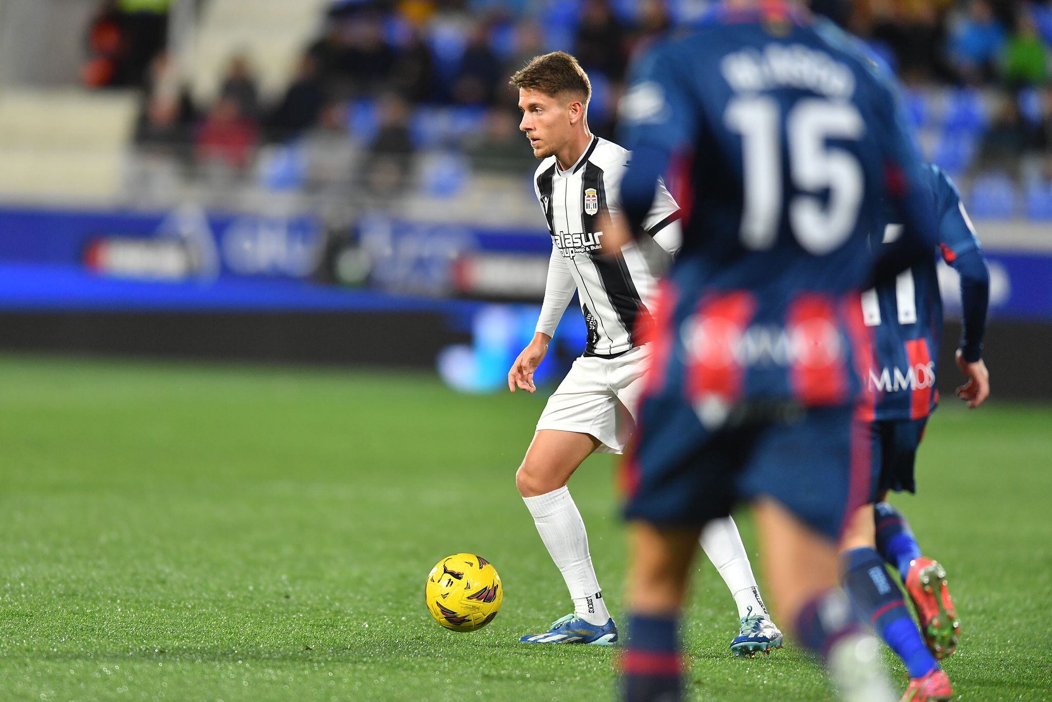 Fontán durante el partido