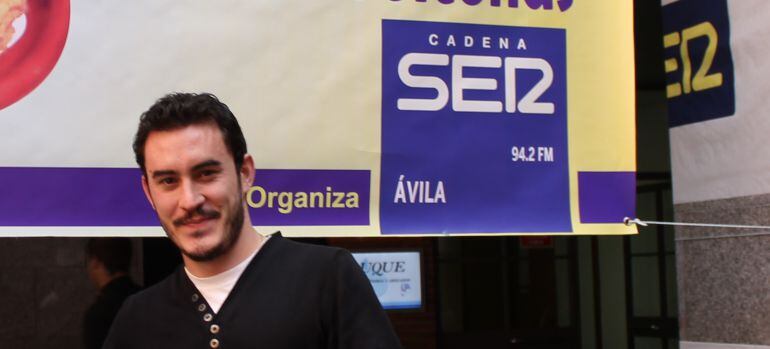 Ismael González, en una imagen de archivo, tras ganar el Concurso de Patatas Revolconas que organiza Ser Ávila