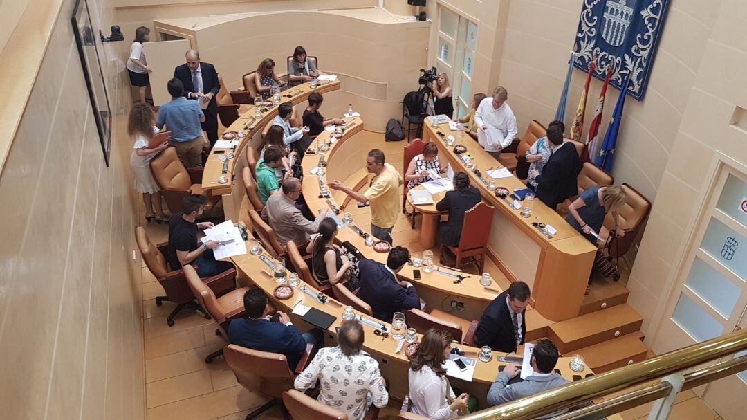 Pleno de organización del Ayuntamiento de Segovia 