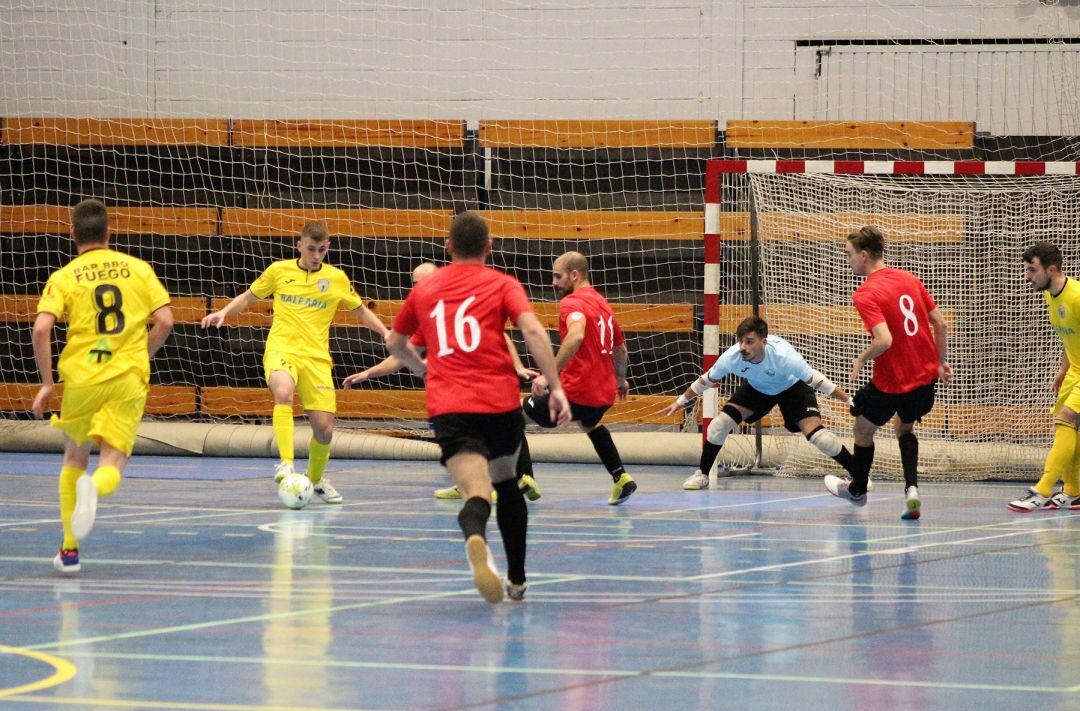 Jorge en un ataque del Mar Dénia.