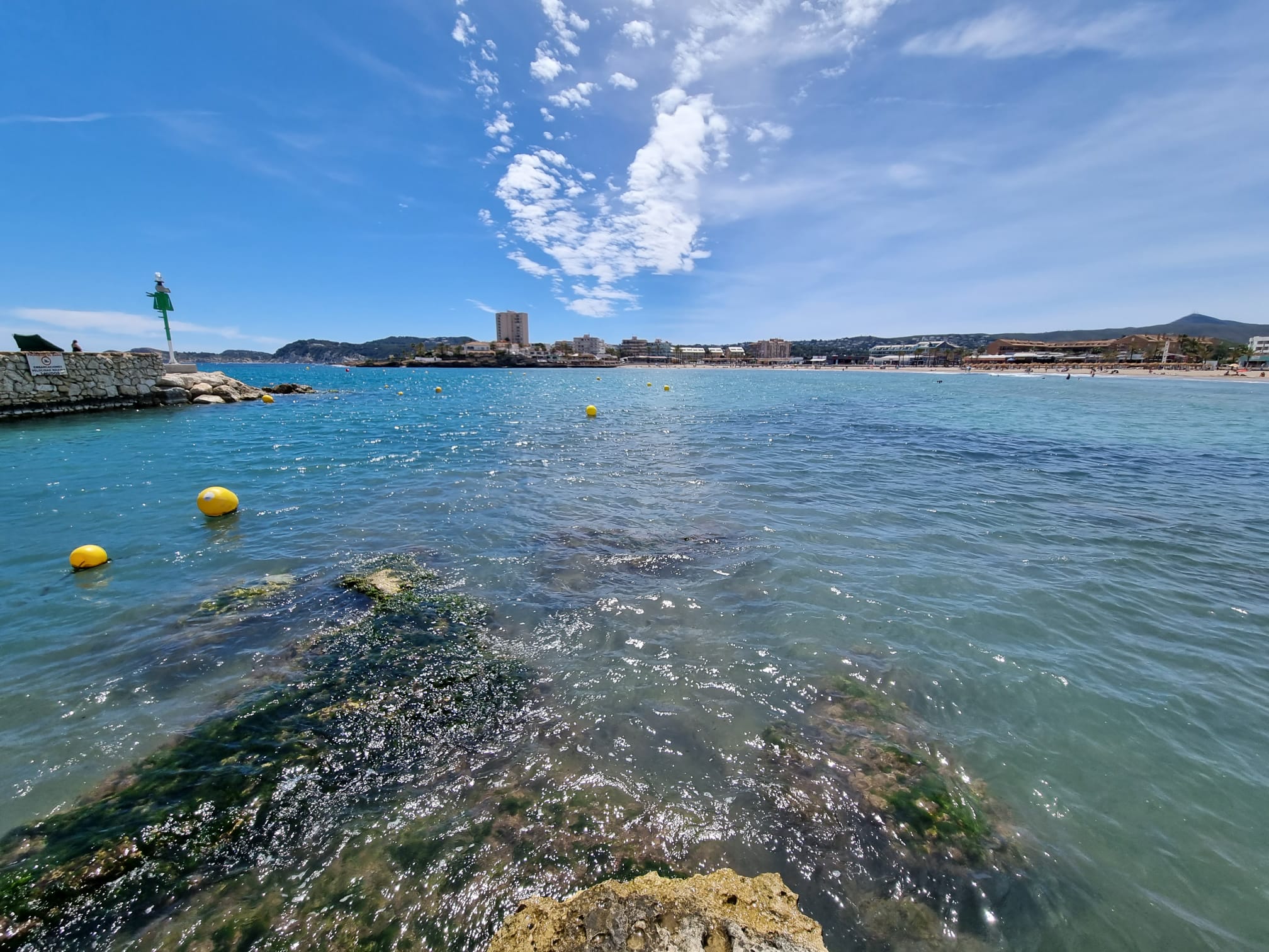 Playa del Arenal, en Xàbia.