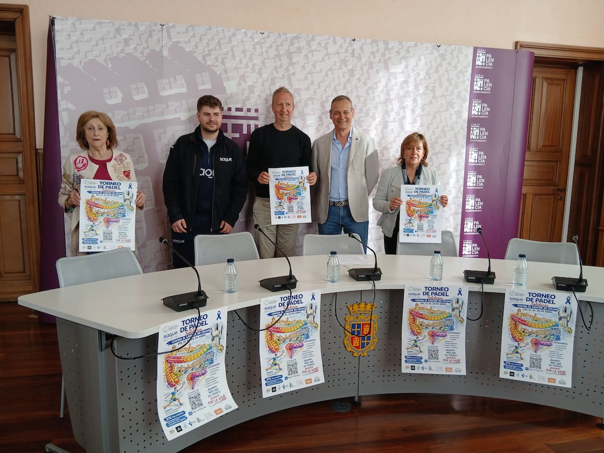 El pádel palentino se suma a la lucha contra el cáncer de colon con un torneo solidario a favor de la AECC