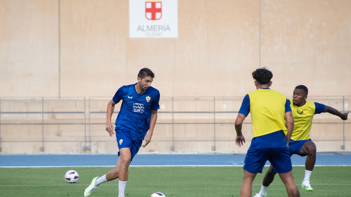 Edgar, el plus que faltaba en el Almería