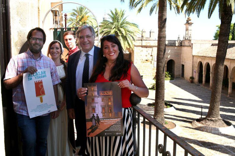Presentación del ciclo de teatro en el Alcázar de Jerez