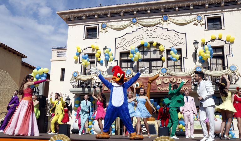 Moment de l'espectacle inaugural de la nova temporada.