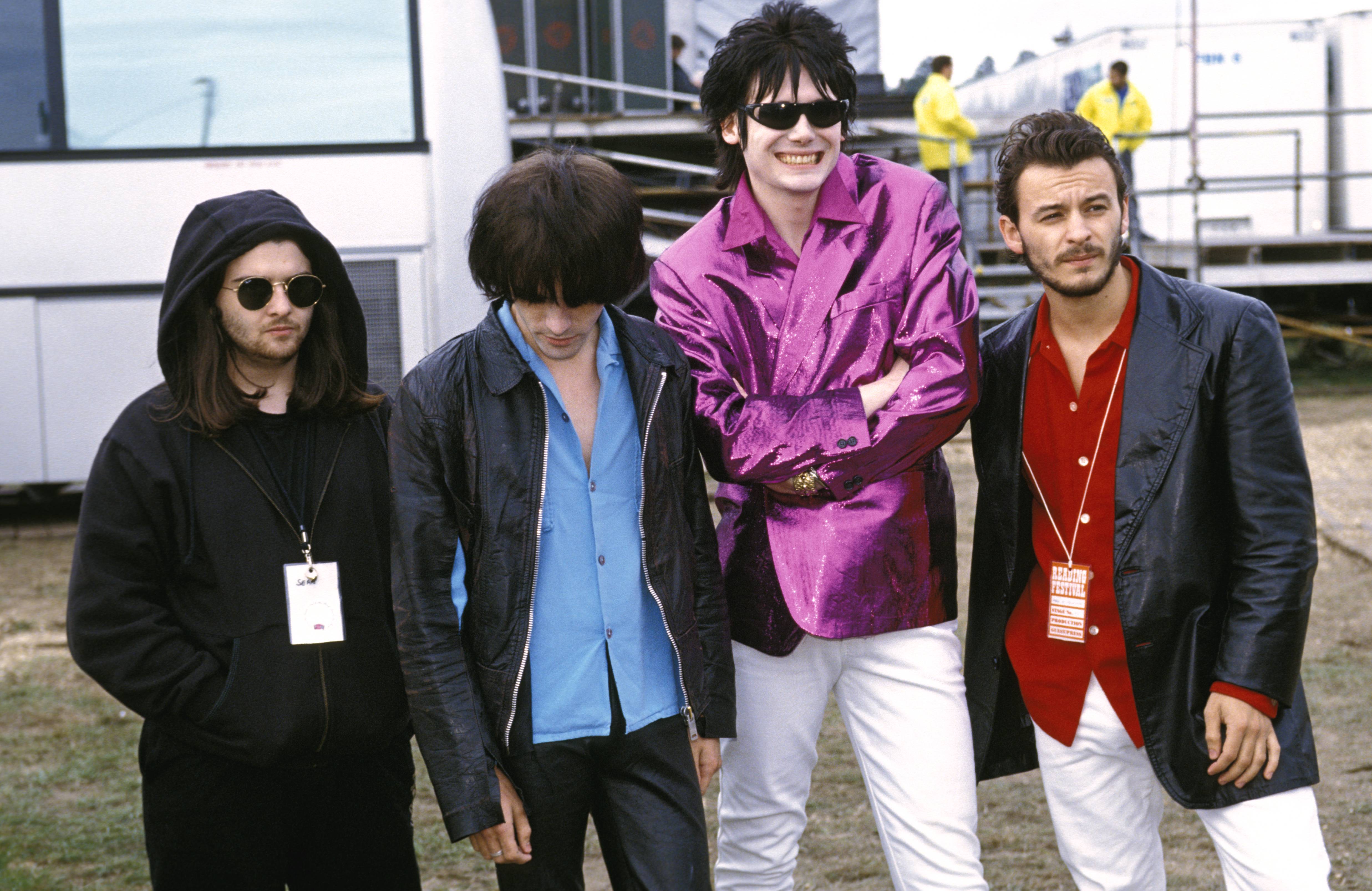 Richey Edwards, Nicky Wire, Sean Moore y James Bradfield (Photo by Mick Hutson/Redferns)