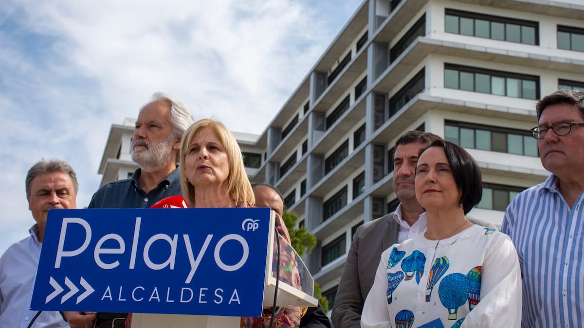 María José García Pelayo, presidenta del PP de Jerez, valora datos del paro en el mes de abril