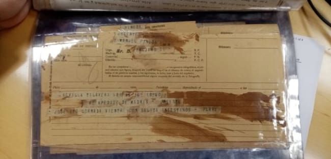 Telegrama alusivo a la cornada sufrida por Joselito El Gallo en Talavera