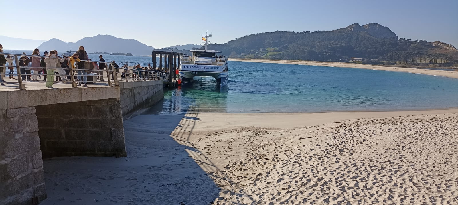 Archivo. Visitantes Islas Cíes