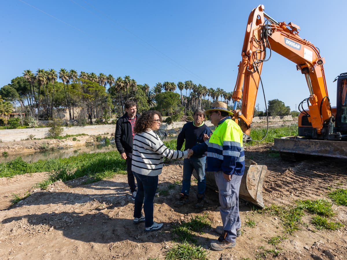 Gandia impulsa la segunda fase de la restauración del río Serpis
