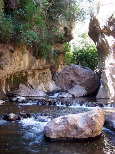 Imagen de un tramo del sendero de Padules