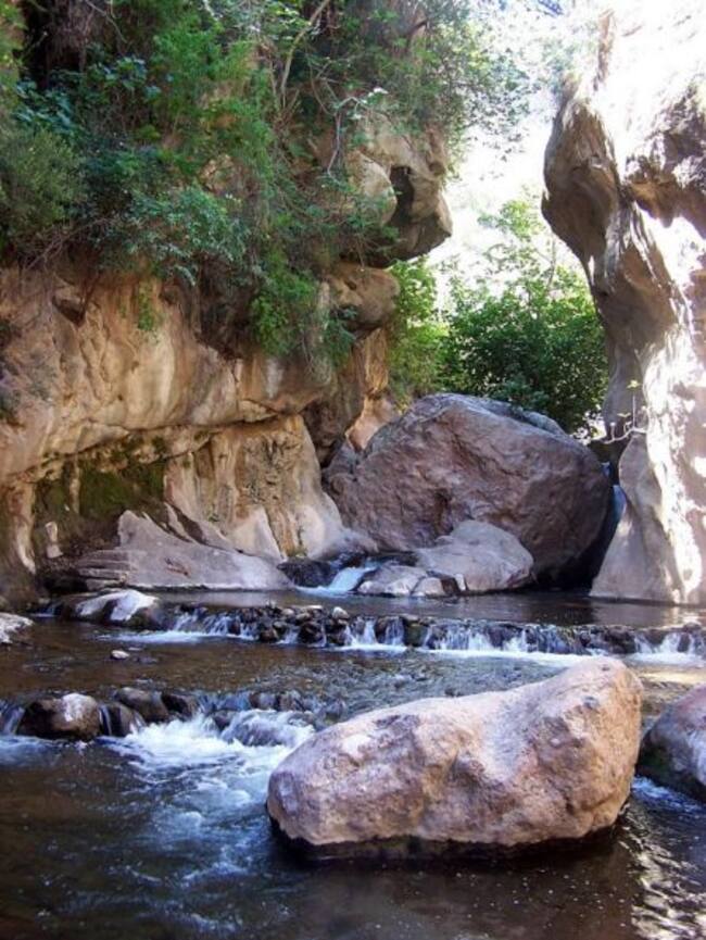 Imagen de un tramo del sendero de Padules