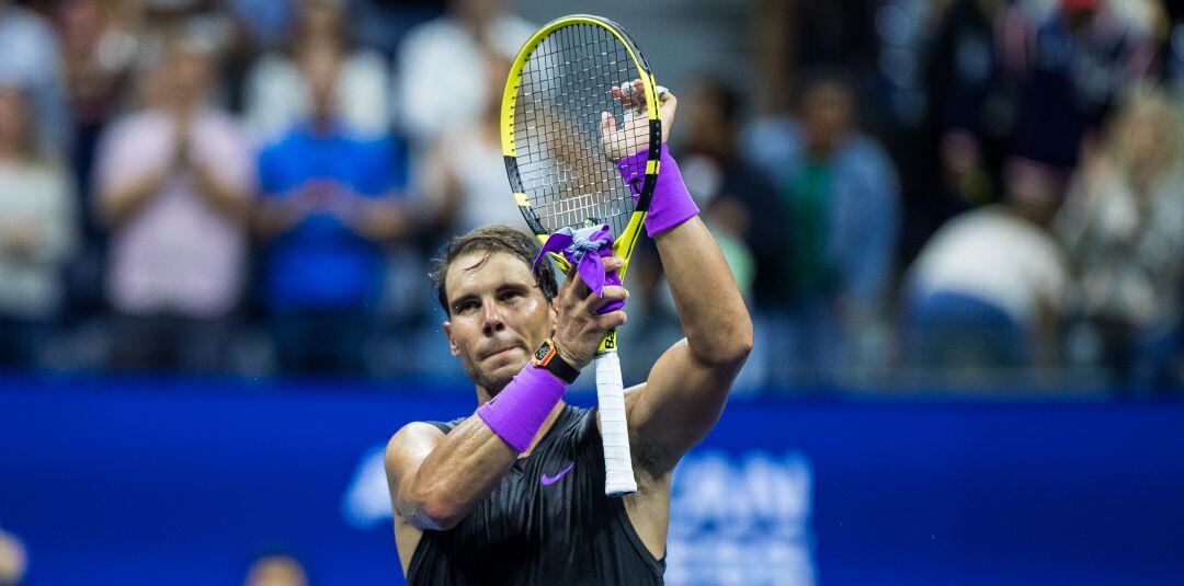 Rafa Nadal, tras la victoria ante Millman en la primera ronda del US Open