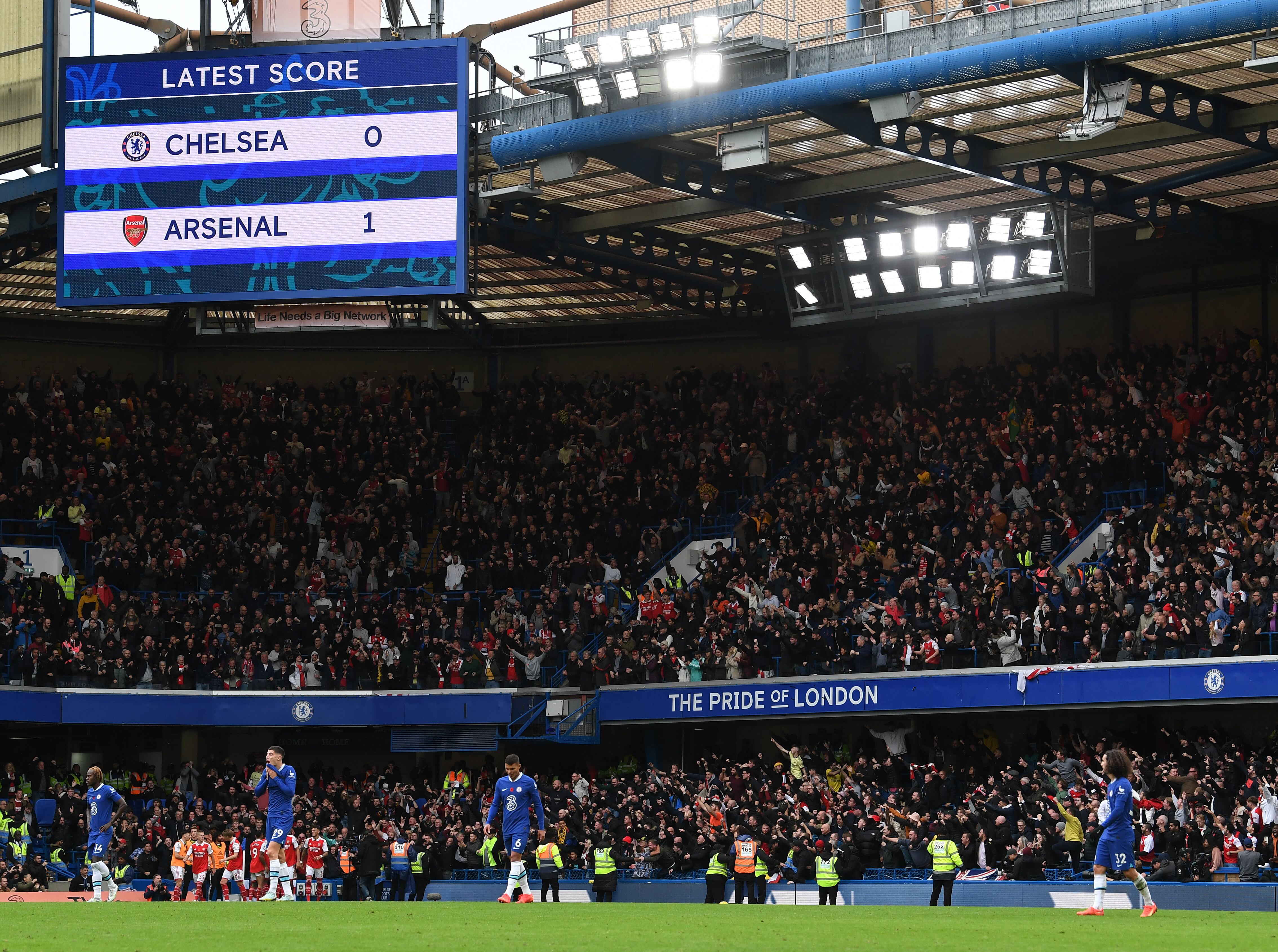 Uno de los partidos destacados del fin de semana se jugará en Stamford Bridge