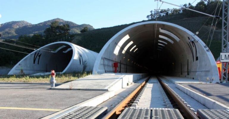 Una imatge del túnel del Pertús