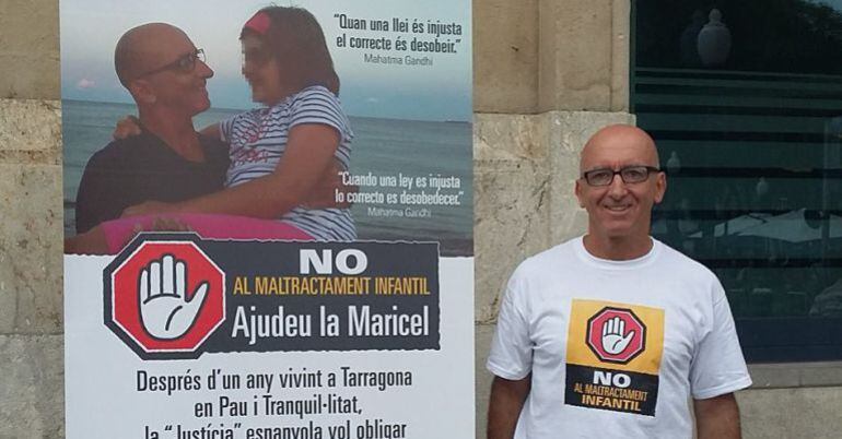 Antoni Miquel lluita per aconseguir la custòdia de la seva filla.