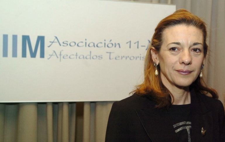 La expresidenta de la Asociación 11-M Afectados por el Terrorismo, Pilar Manjón, en una imagen de archivo