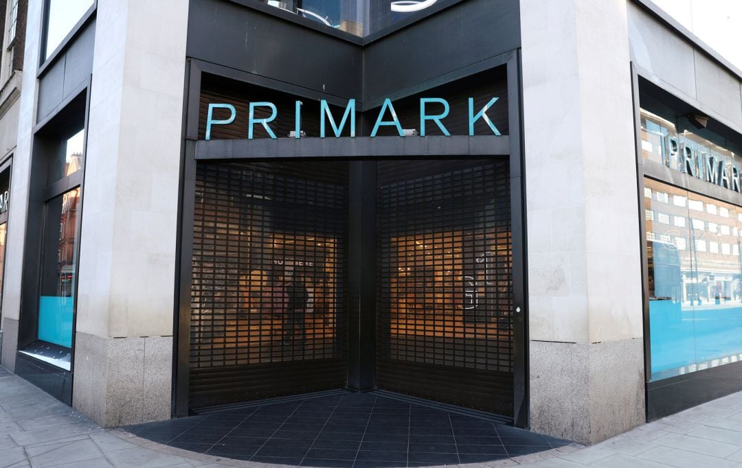 Primark anuncia el cierre de sus establecimientos.