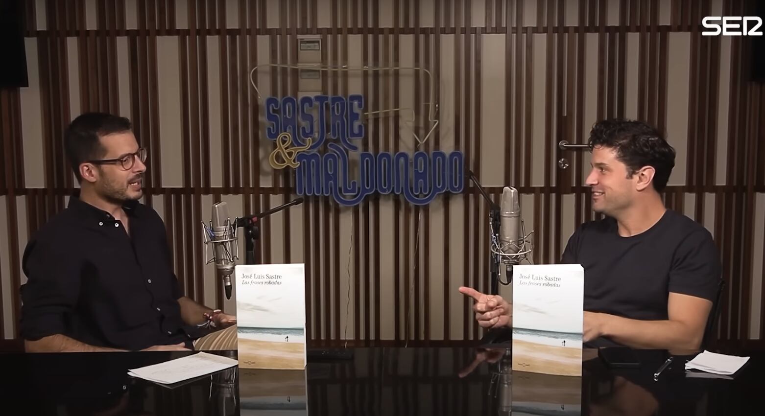 José Luis Sastre y Miguel Maldonado en el primer episodio de la segunda temporada de 'Sastre y Maldonado'.