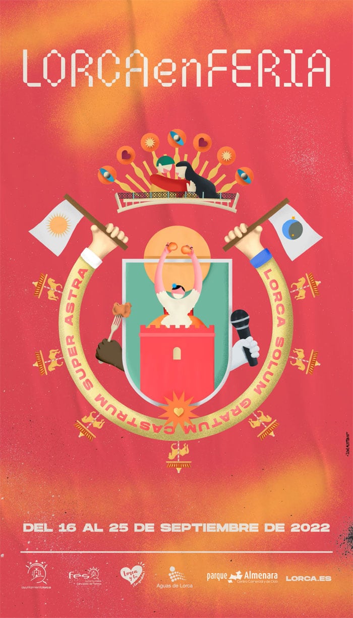 Cartel feria de Lorca 2022