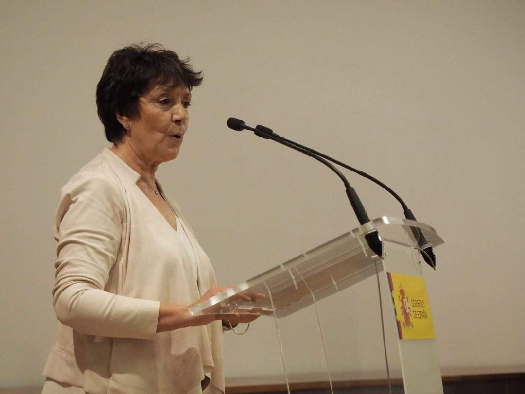 Mercedes Martín, tras tomar posesión de su cargo