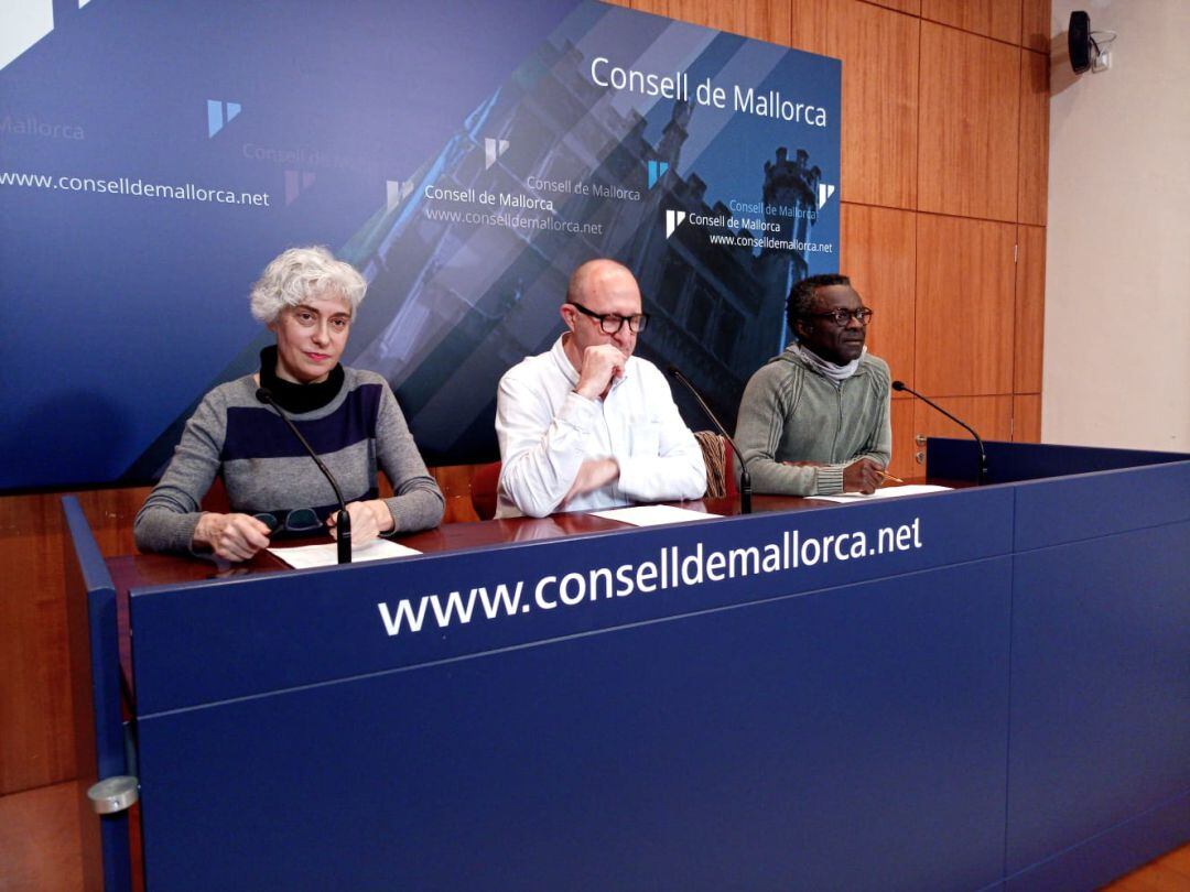 Rueda de prensa conjunta del Pacte en el Consell de Mallorca.