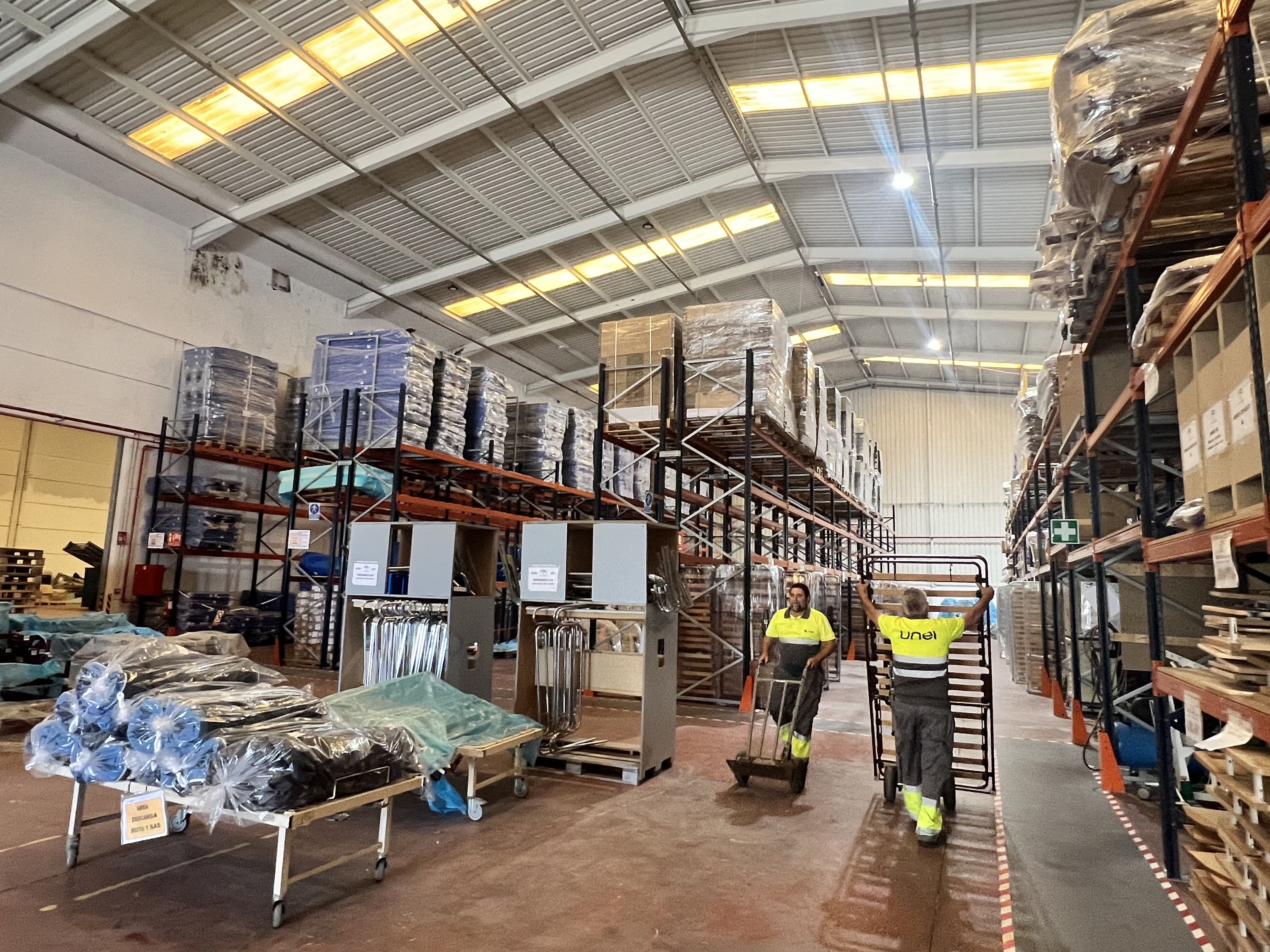 Vista de las nuevas instalaciones de UNEI en Jerez