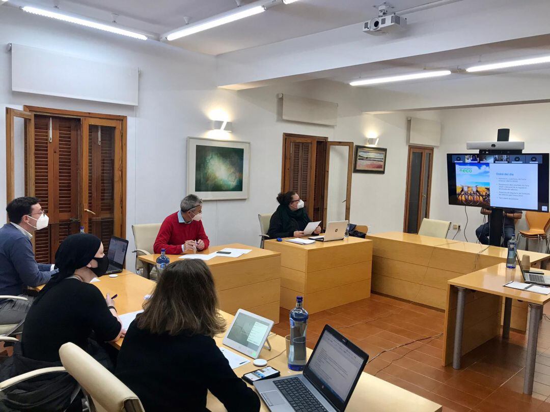 Imagen de la reunión del Consell d&#039;Entitats