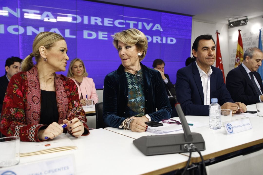 PP defiende la presunción de inocencia de Aguirre y Cifuentes tras su imputación en Púnica