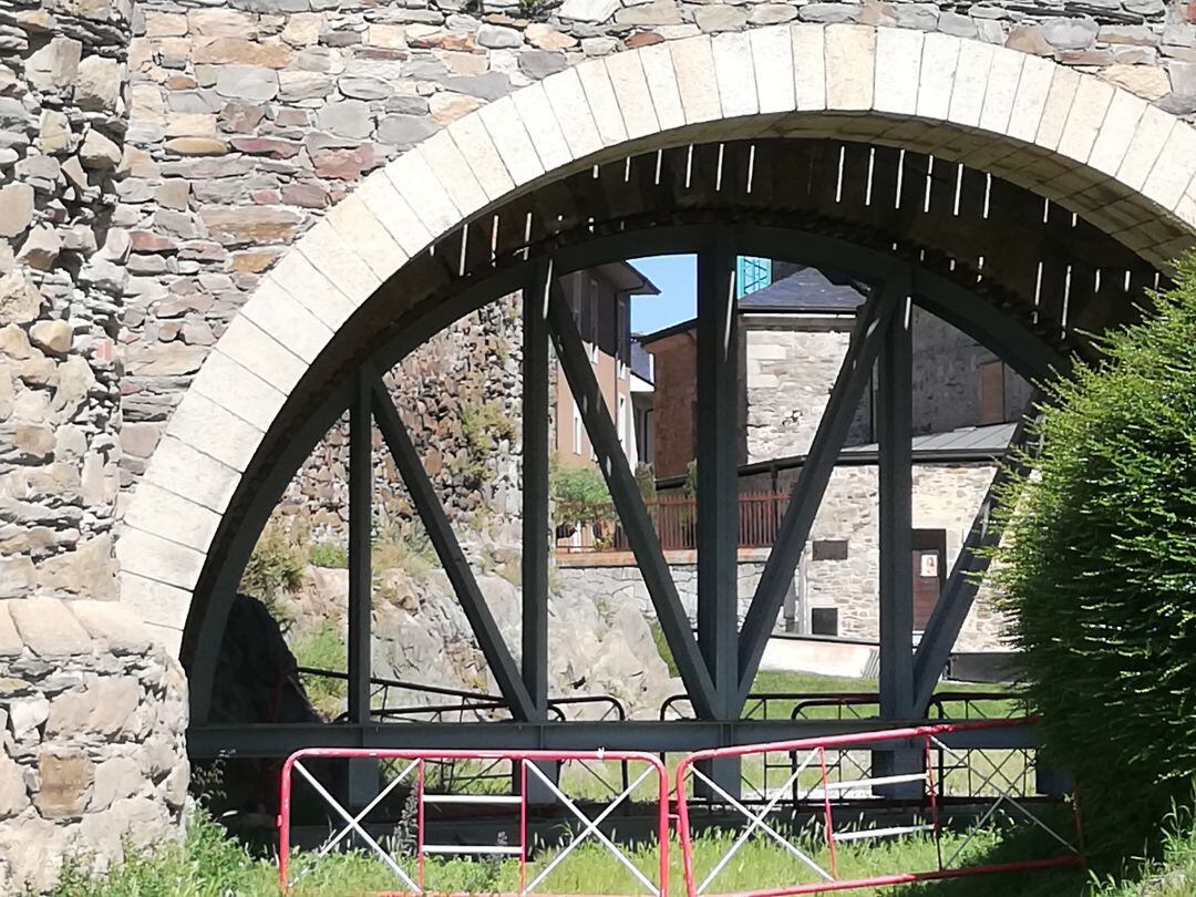 El acceso al castillo será reparado a partir del mes de septiembre