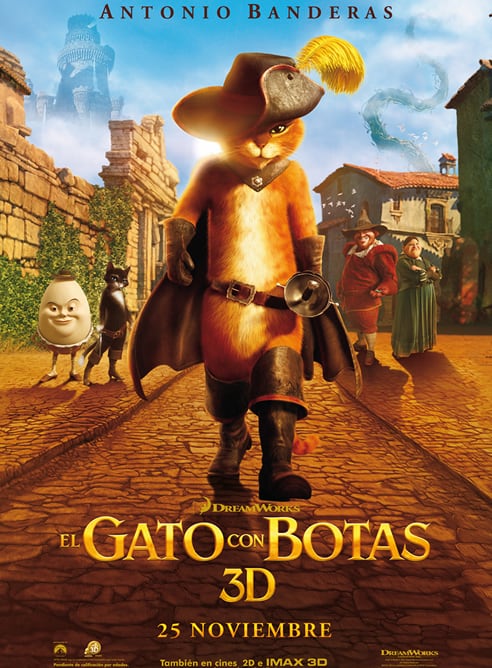 Póster de la película &#039;El gato con botas&#039;