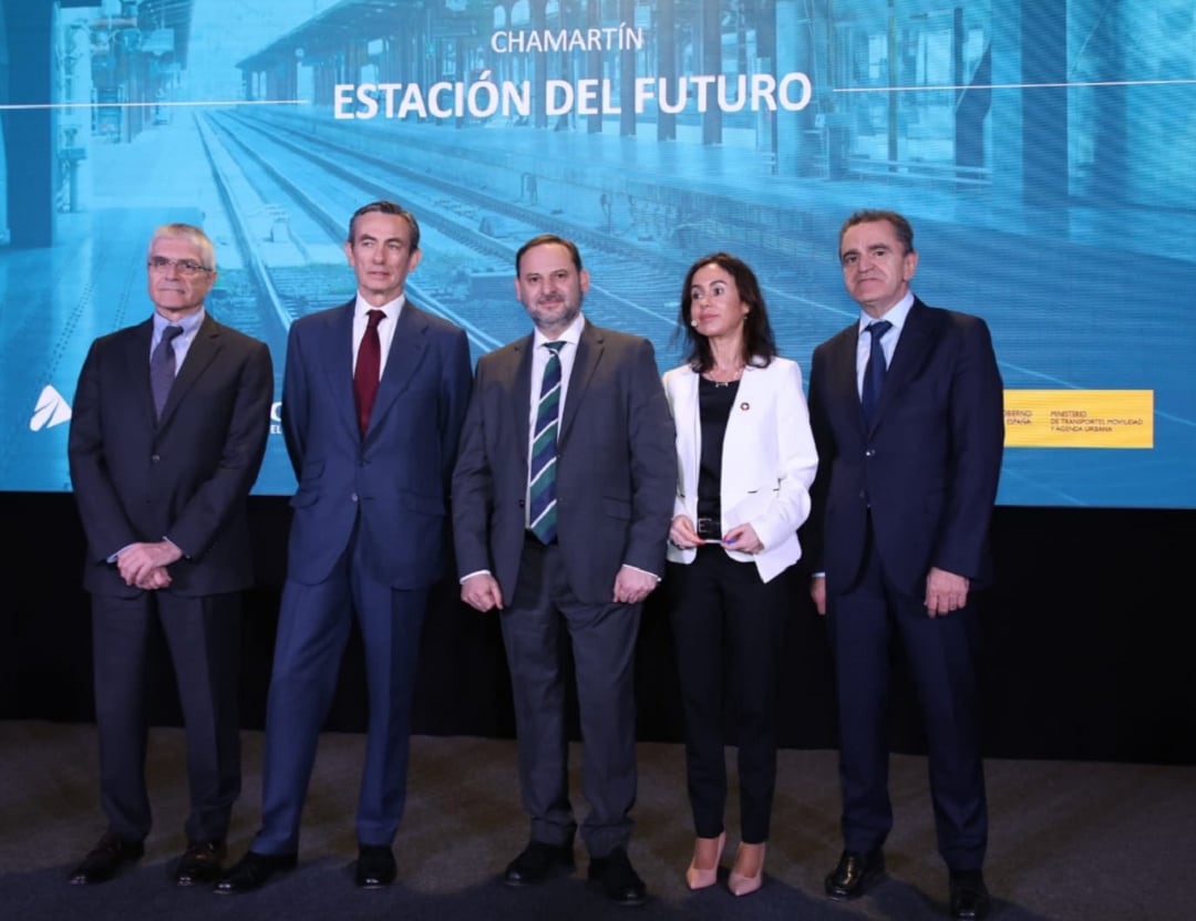 Presentación de la reforma de la estación de Chamartín